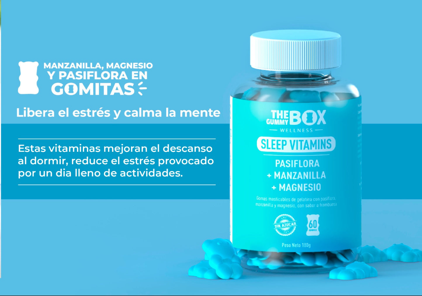 ¡Duerme como nunca, comiendo gomitas!
